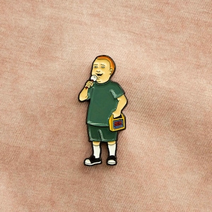 Bobby Hill Standup Soft Enamel Pin