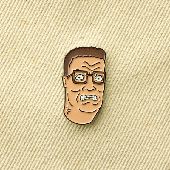 Buy King of the Hill: Angry Hank Soft Enamel Pin Online in India 