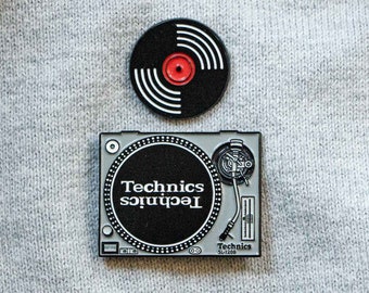 Technics SL1200 Soft Enamel Pin