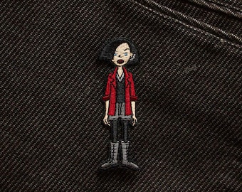 Jane Lane Iron-on Patch