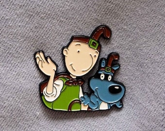 QuailMan & QuailDog Soft Enamel Pin