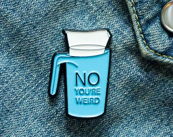 Bagged Milk Soft Enamel Pin
