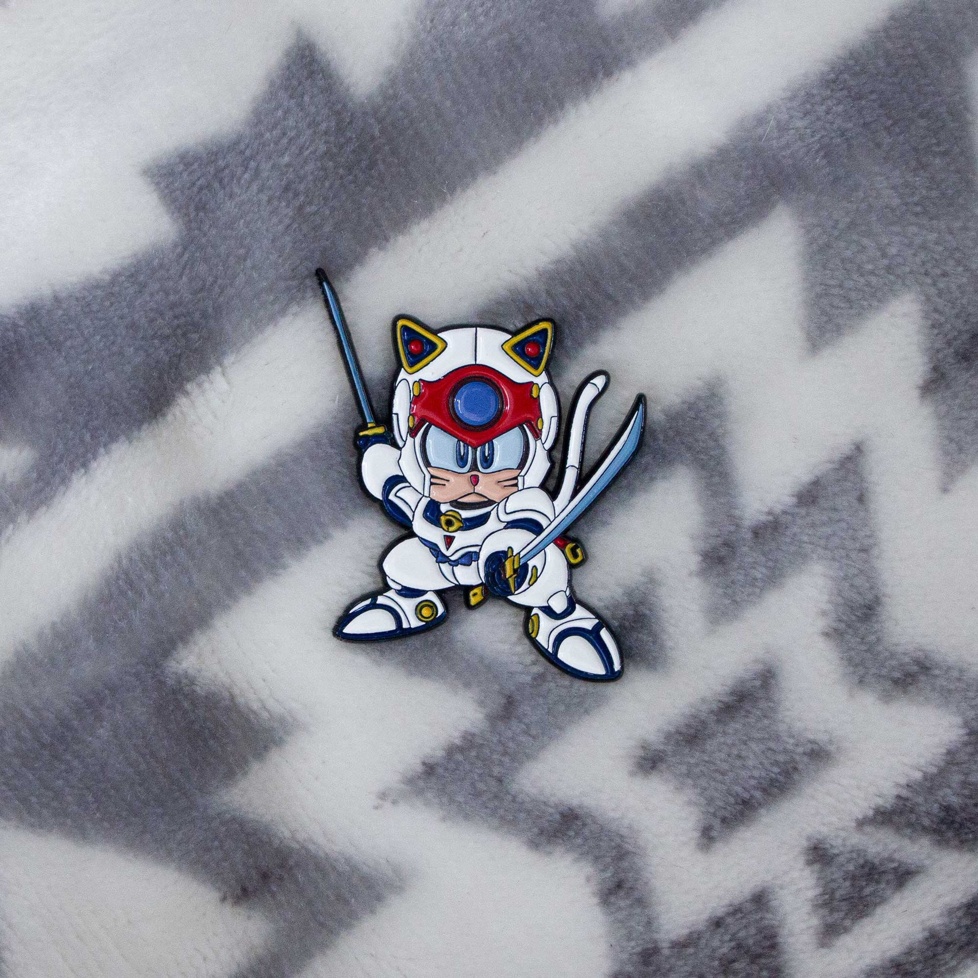 Samurai Pizza Cats Speedy Cerviche Soft Enamel Pin Etsy