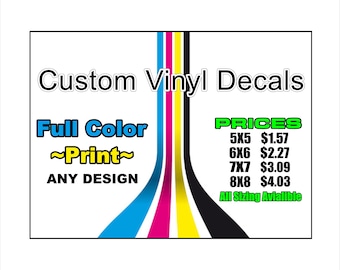 Custom Vinyl Decals