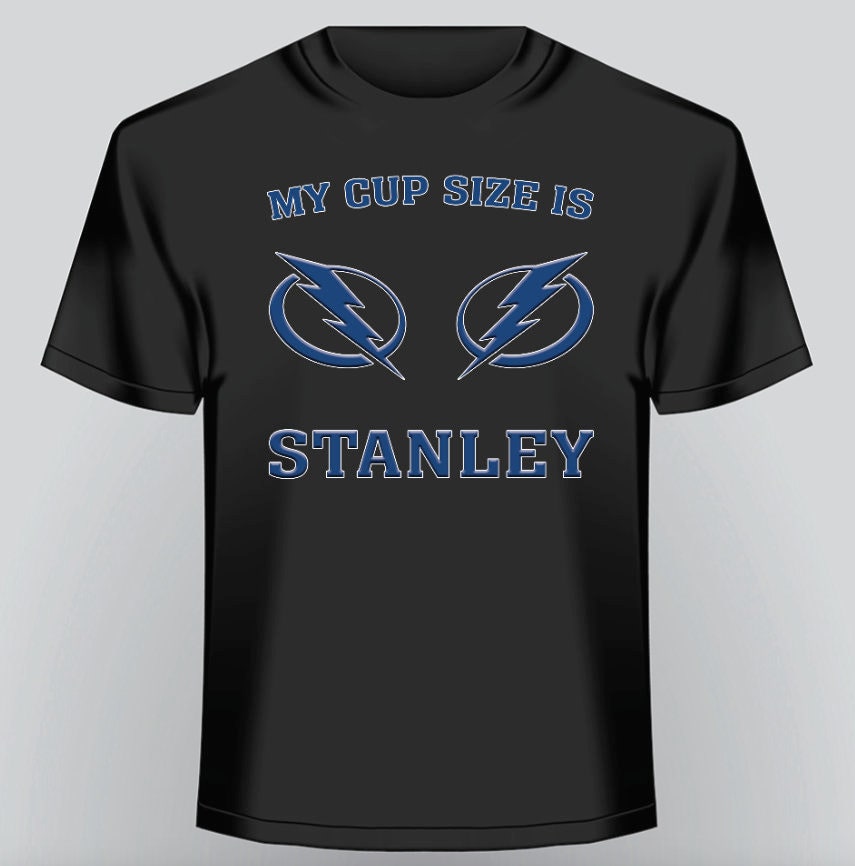 My Cup Size Is Stanley Tee – Glass Bangers Hockey