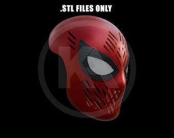 Brand New Day Spider-Man Faceshell 3D Printable File