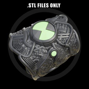 Ben 10 Dynamite Omnitrix Pop Up 3D Printable File