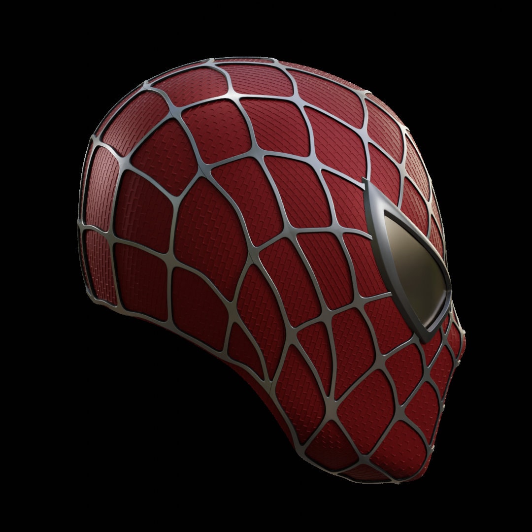 Raimi Inspired Spiderman Helmet 3D Printable Model - Etsy