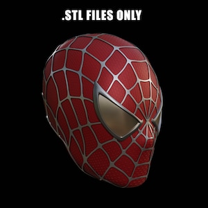 Raimi Inspired Spiderman Helmet 3D Printable Model