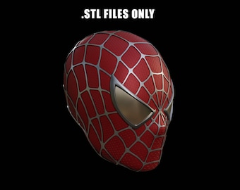 Raimi Inspired Spiderman Helmet 3D Printable Model