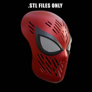 Advanced V2 Faceshell (Insomniac inspired) 3D Print Model Only