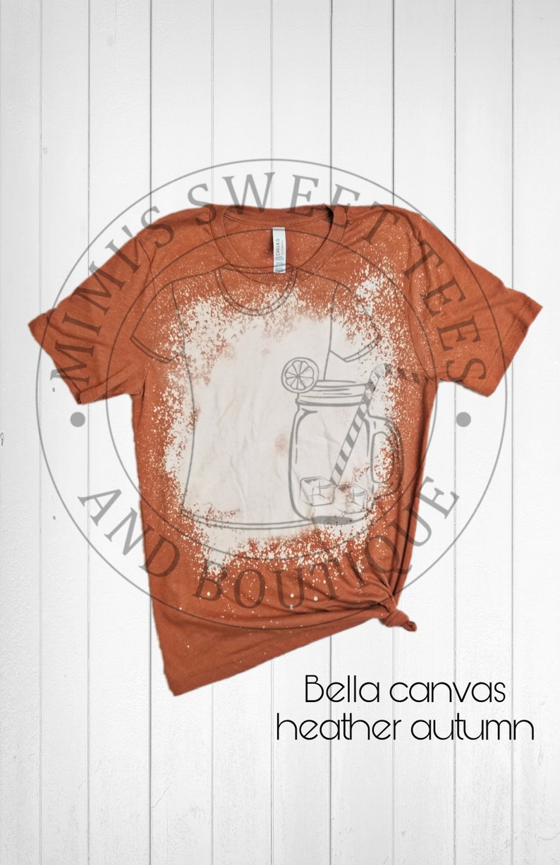 Download Bella canvas cvc heather autumn bleached T-shirt mock-up flat | Etsy
