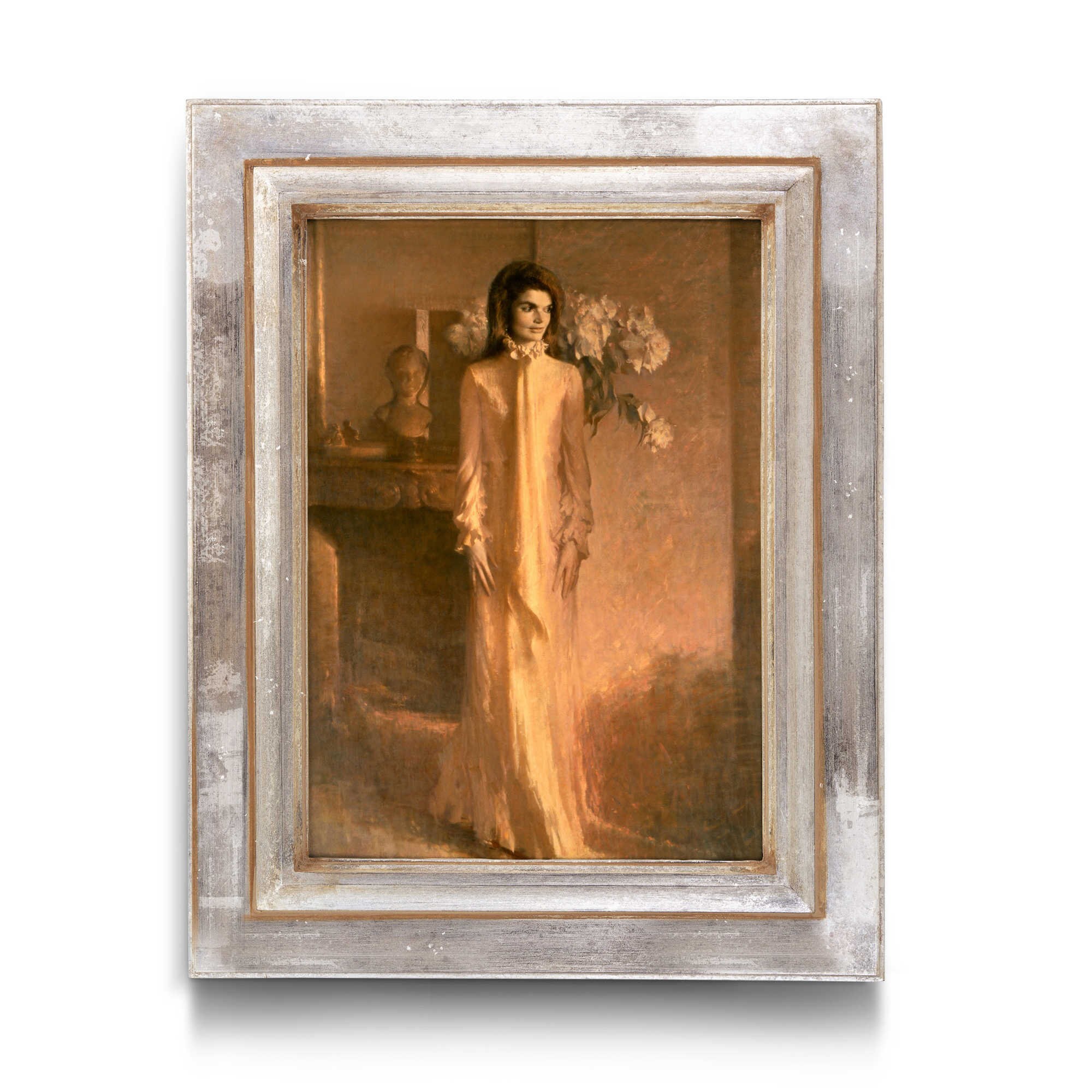 Jacqueline Onassis Kennedy Print Wall Art Stretched Canvas - Etsy