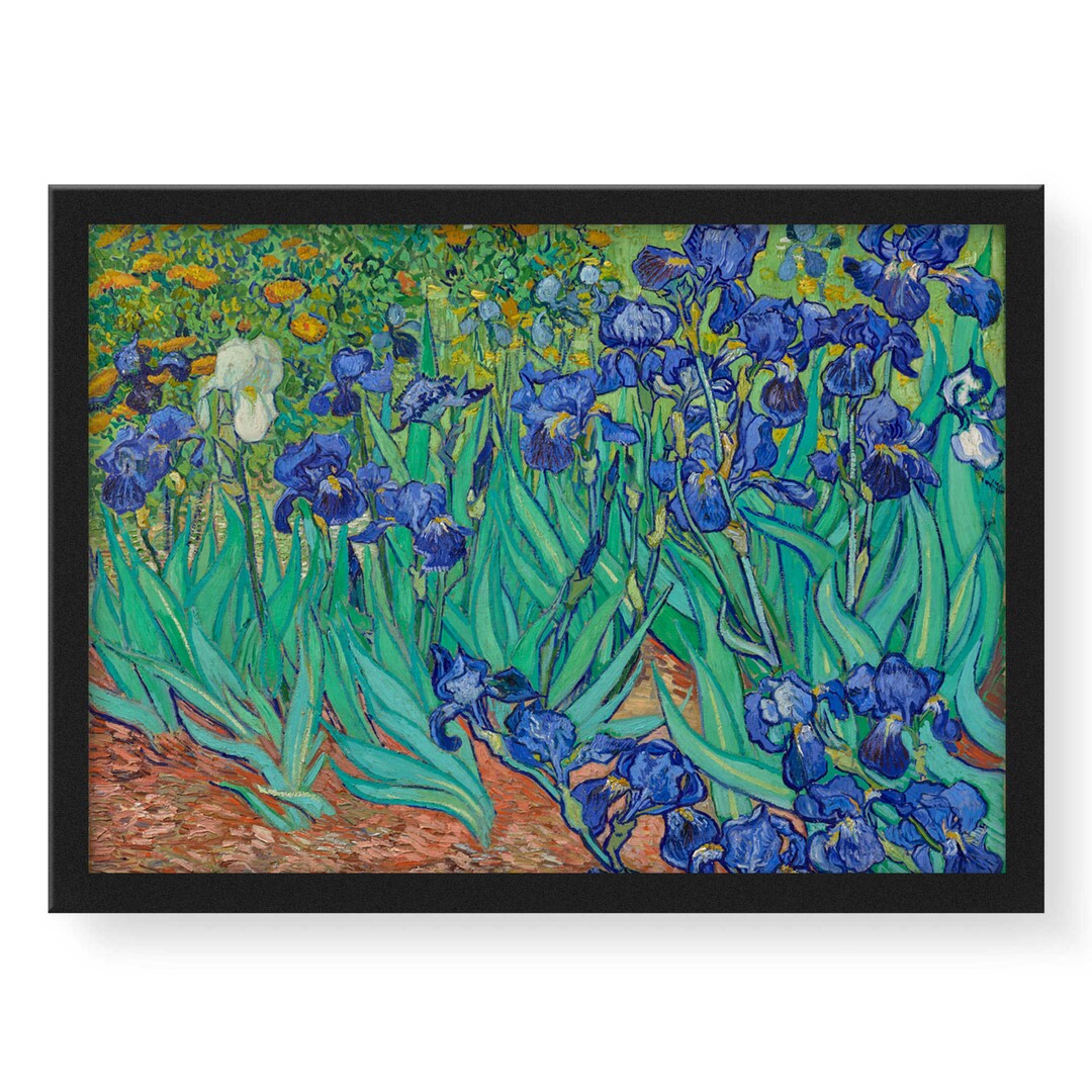 Vincent Van Gogh Irises Famous Painting-print Wall Art - Etsy