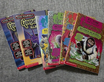 Livres Donnez-vous la chair de poule - R.L. Stine - Vous choisissez