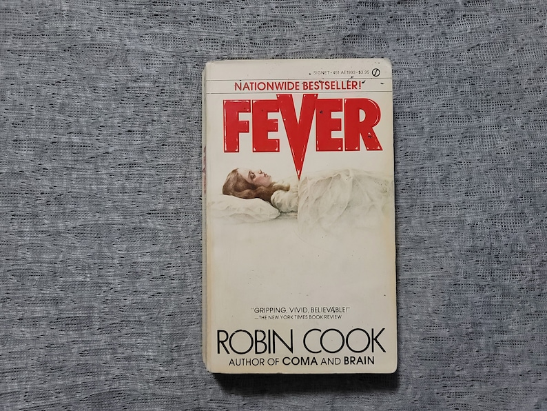 Robin Cook Fever Fever - Robin Cook - Etsy
