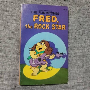 The Flintstones - Fred, the Rock Star - 1970s Paperback