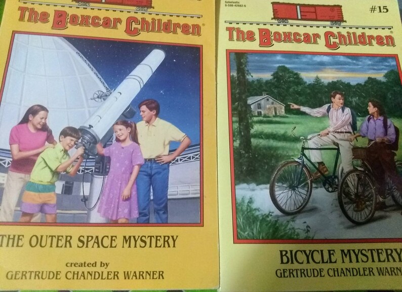 The Boxcar Children Books Gertrude Chandler Warner Etsy The boxcar children books gertrude chandler warner etsy