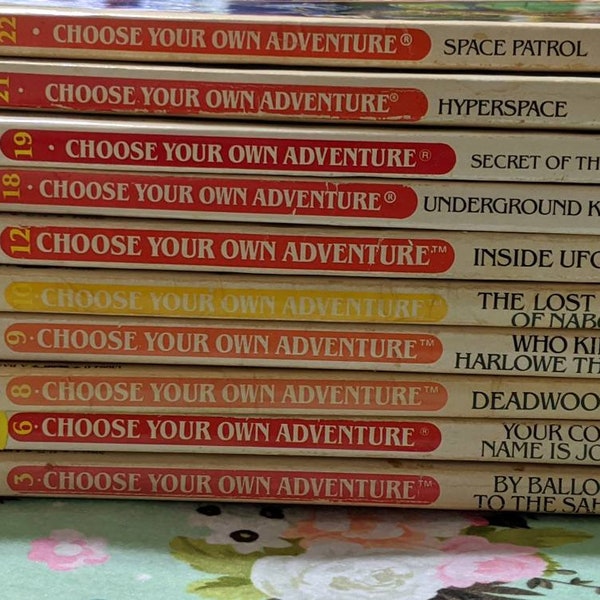 Choose Your Own Adventure Books - 1980s