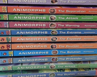 Animorphs books - 90s Nickelodeon - K.A. Applegate - You Choose