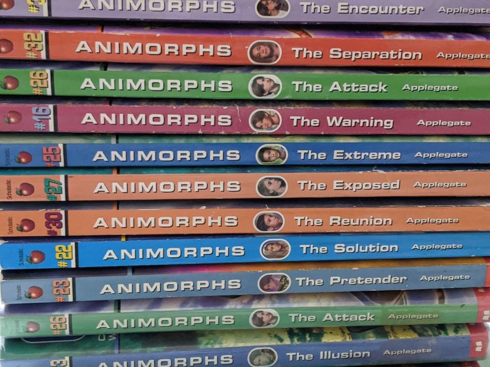 Animorphs Books - 90s Nickelodeon - K.A. Applegate - You Choose - Etsy