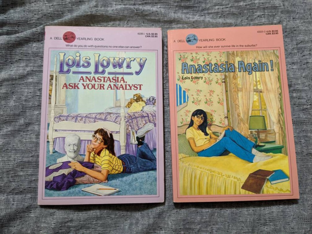 Anastasia Books - Lois Lowry - 80s Paperbacks - Etsy
