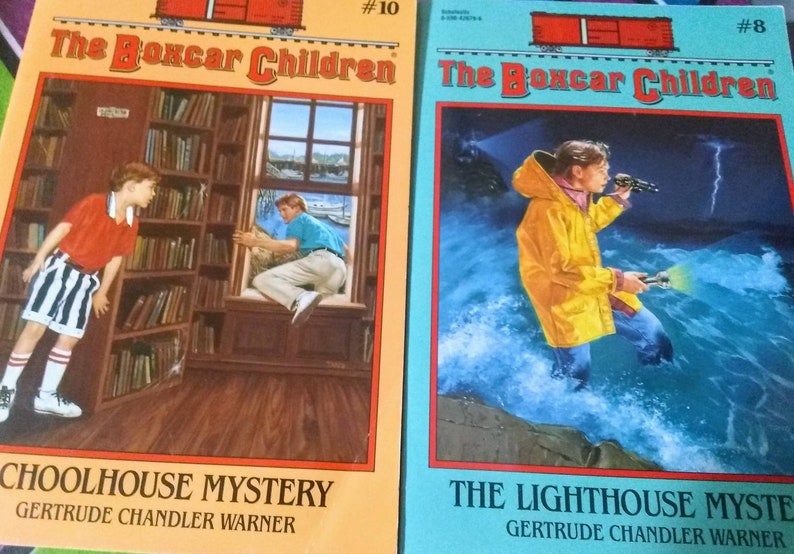 The Boxcar Children Books Gertrude Chandler Warner Etsy The boxcar children books gertrude chandler warner etsy