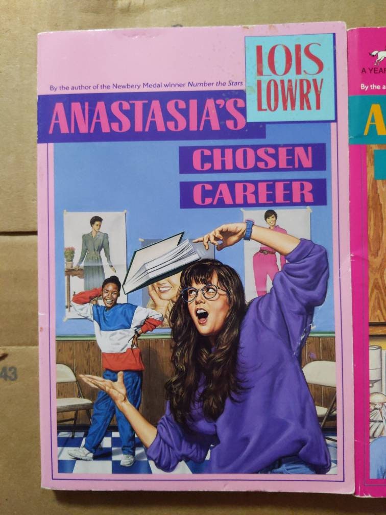 Anastasia Books - Lois Lowry - 80s Paperbacks - Etsy