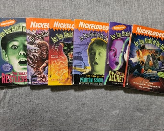 Are You Afraid of the Dark Books - 90s Nickelodeon