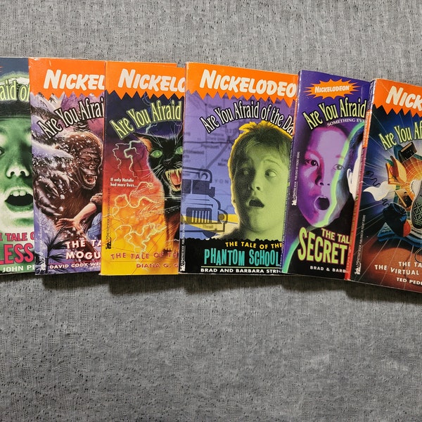 Are You Afraid of the Dark Books - 90s Nickelodeon