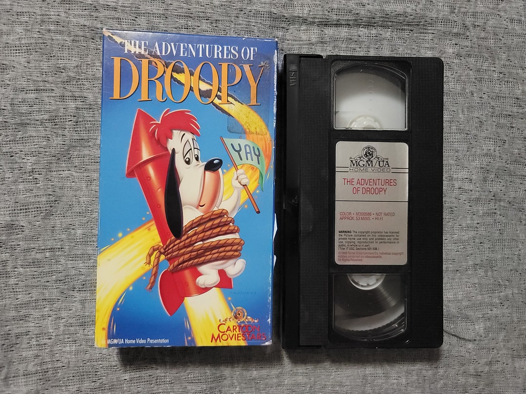 The Adventures of Droopy VHS Movie - Etsy