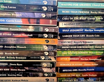 First Love from Silhouette Series - 1980s Teen Romance Novels