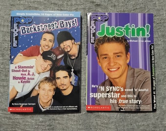 Pop People Books - Backstreet Boys - Justin Timberlake