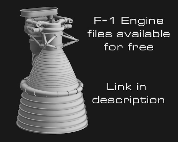 RS-25 スペースシャトル メインエンジン | 3D ファイルのみ - Etsy 日本