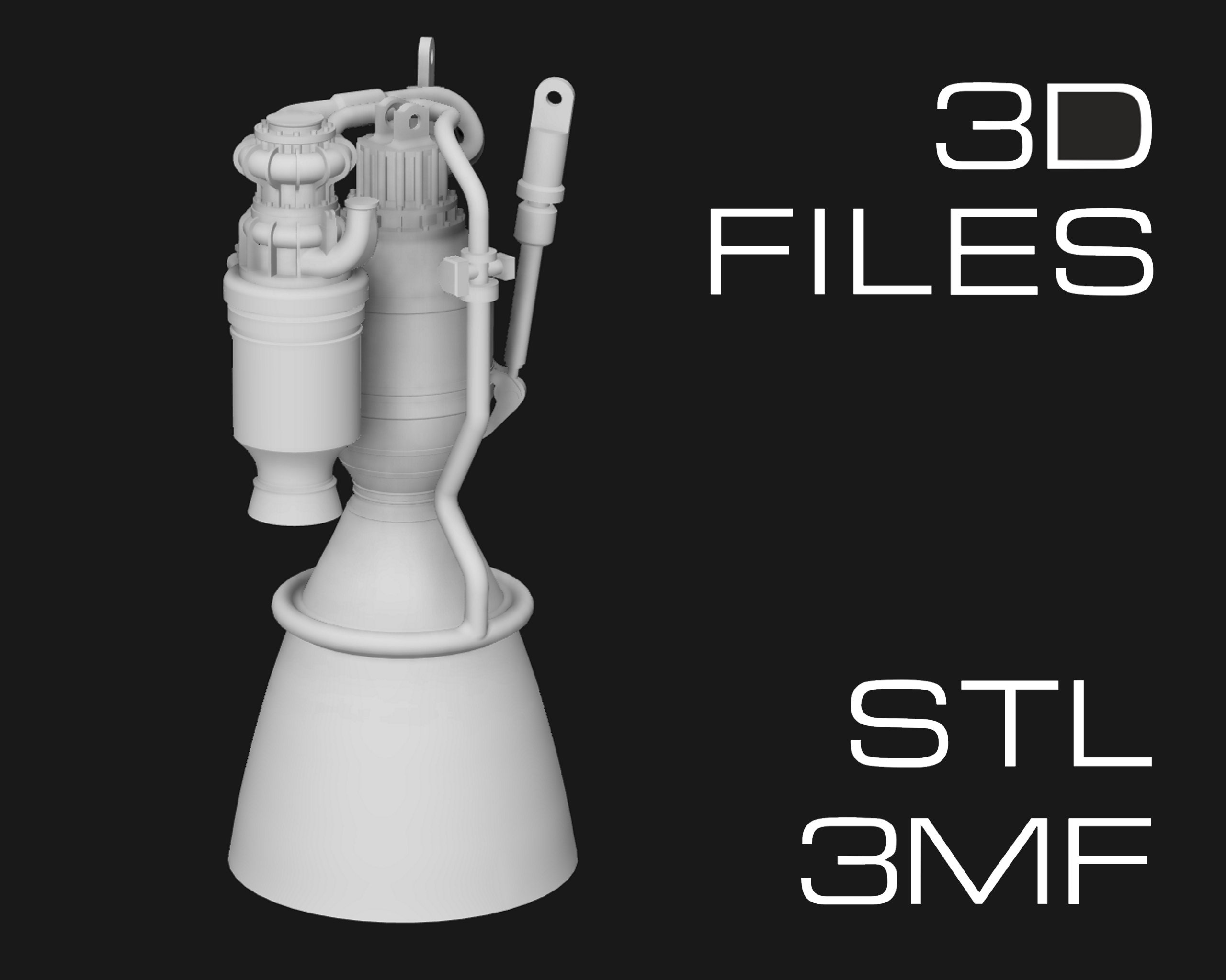 spacex merlin engine drawings