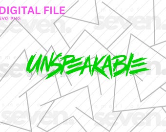 Unspeakable Nathan PNG Digital Download Cut File for T Shirts Decals