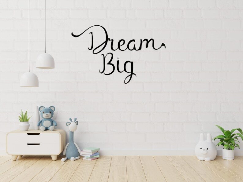 Dream Big Clipart Motivational Quote SVG Hand Lettered Design Cricut Dream Big Clipart Motivational Quote Svg Hand Lettered Design Cricut
