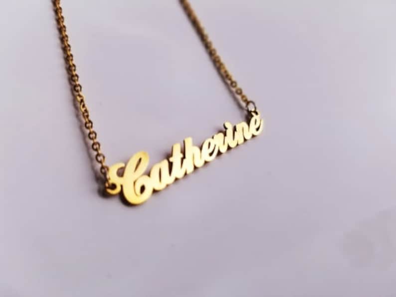 Custom Name Necklace Personalize Aaliyah Abigail Ada Addison Adeline Adriana Alaina Alana Alessandra Alexa Alexandra Alexandria Alexis