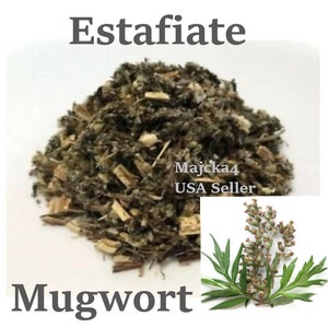 Estafiate Hierba Amarga 4 oz Mugwort Bitter Herb Artemisia vulgaris