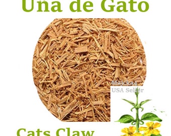 Uña de Gato una de Gato Uncaria tomentosa 1/2 oz 3 oz 5 oz 30 oz Hierbas Cats Claw Herbal Teas