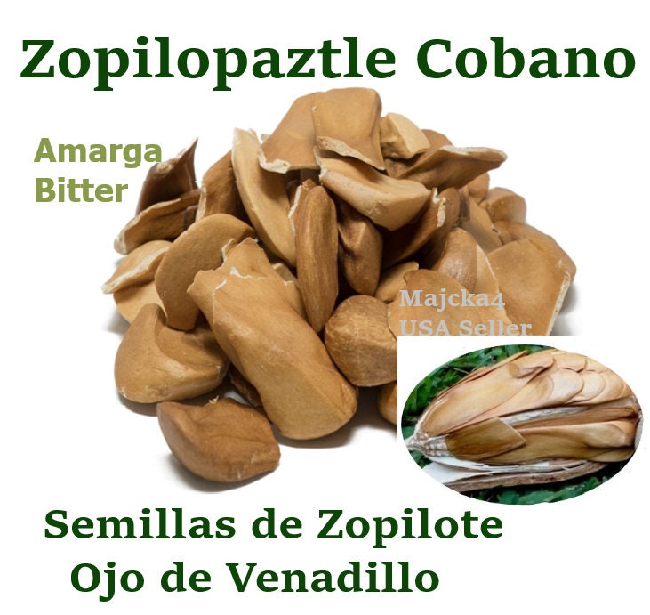 Palo Zopilote Semilla de Caoba Herbal Tea 4 oz, Mahogany Seeds Natural Tea  by Natural de Mexico 