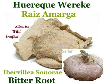 Huereque Ibervillea Sonorae hierbas Amarga wereke bitter herbs Teas