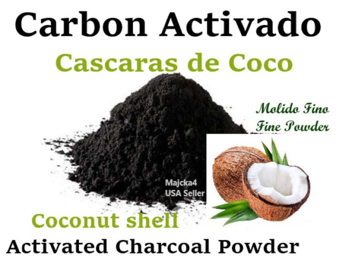 Carbon Activado Cascaras De Coco Molido Fino Activated Charcoal Coconut  Shell Fine Powder 