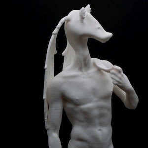 David Binks - Star Wars Jar Jar Binks 3D Printed Sculpture - Etsy