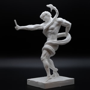 Selfie Snake - 3D Printed Sculpture