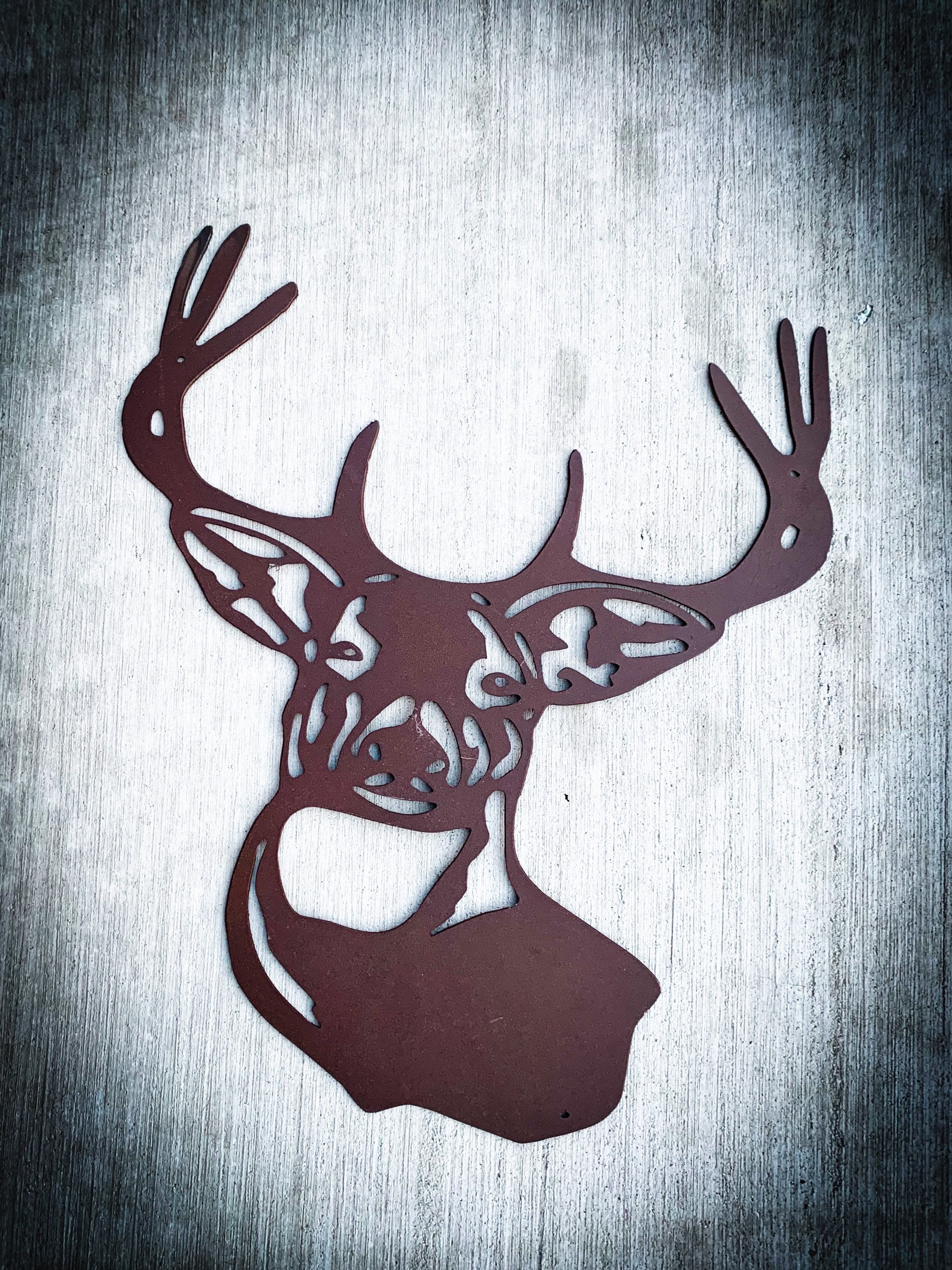 Buck Deer Metal Sign - Etsy