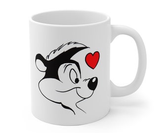 Felix The Cat Mug 2 Sizes White Ceramic World Famous Cup Etsy