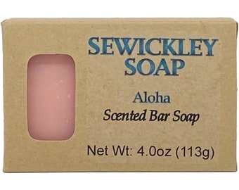 Aloha Scented Bar Soap