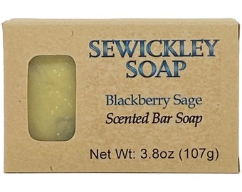 Blackberry Sage Scented Bar Soap