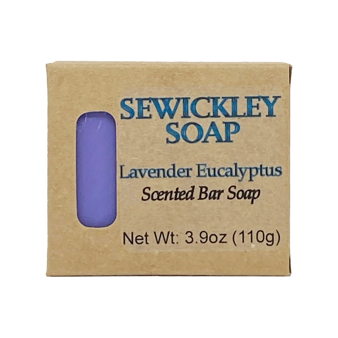 Lavender & Eucalyptus Scented Bar Soap - Etsy
